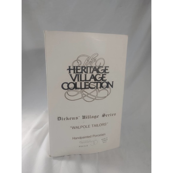 Dept 56 "Walpole Tailors" Dickens Village #5926-9 - Picture 3 of 8